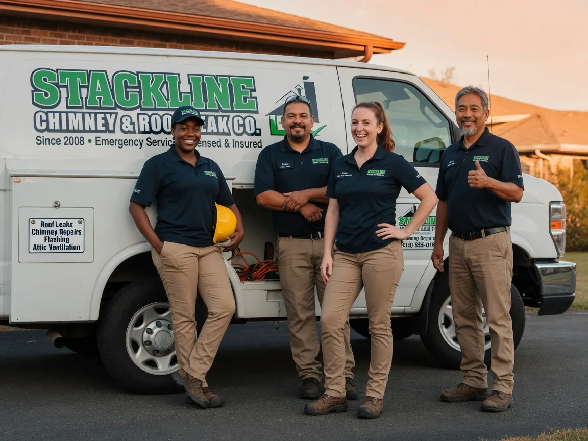 Chimney flashing repair company in Vintondale, PA